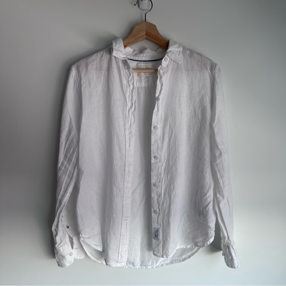 J. Crew linen button up